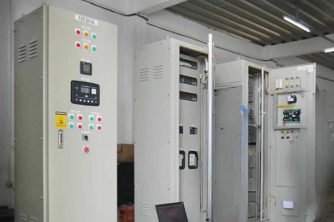 panel AMF genset